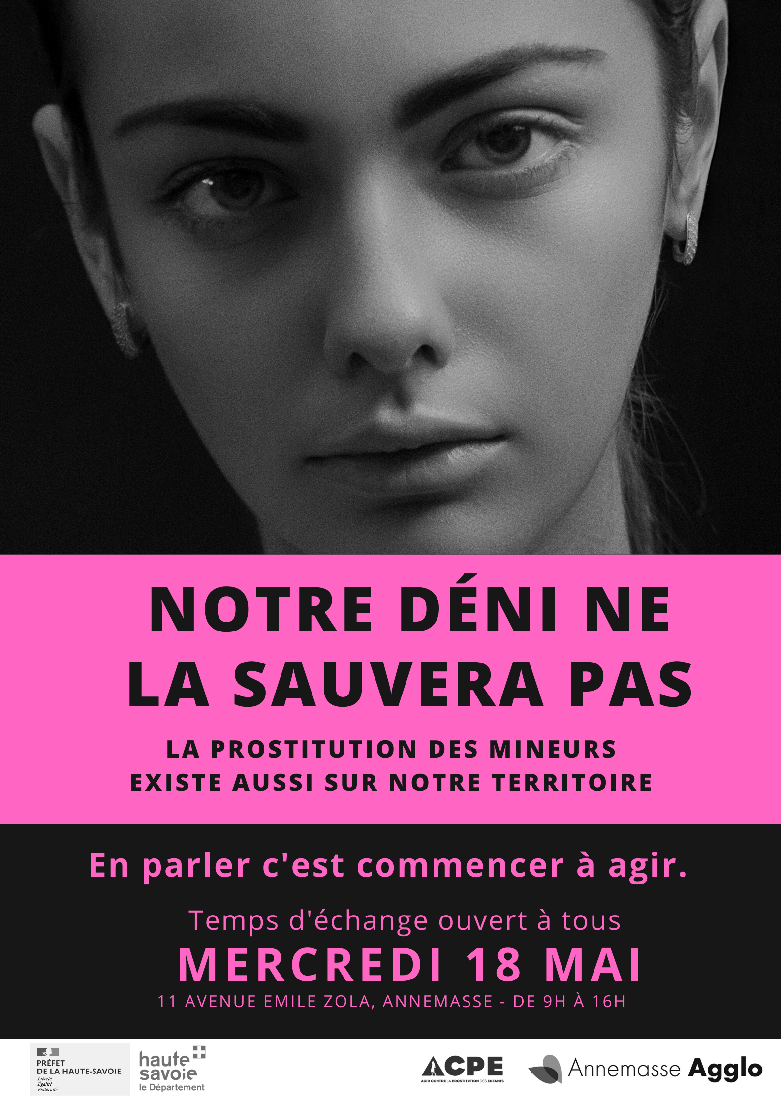 Temps D'échange Sur La Prostitution Des Mineurs, Le 18 Mai à Annemasse ...